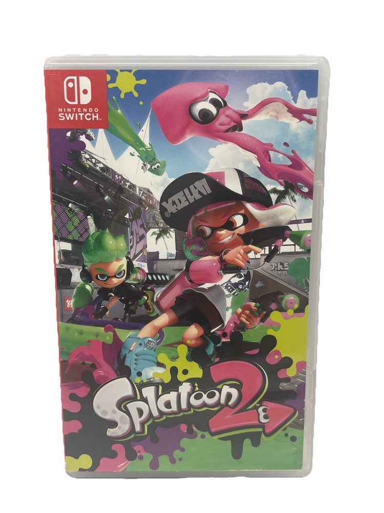 Splatoon 2 Nintendo Switch, Game & Case Tested Works