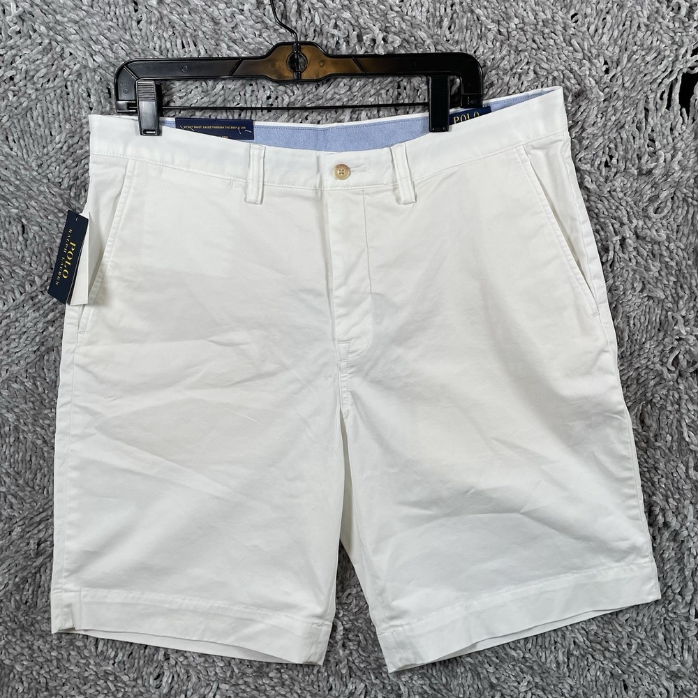 Polo Ralph Lauren Stretch Cotton Twill Chino Shorts Men's Size 35 Classic Fit 9