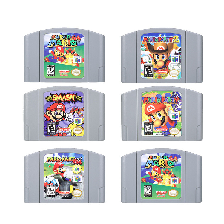 Mario Kart 64 Party 2/3/ Series For Nintendo 64