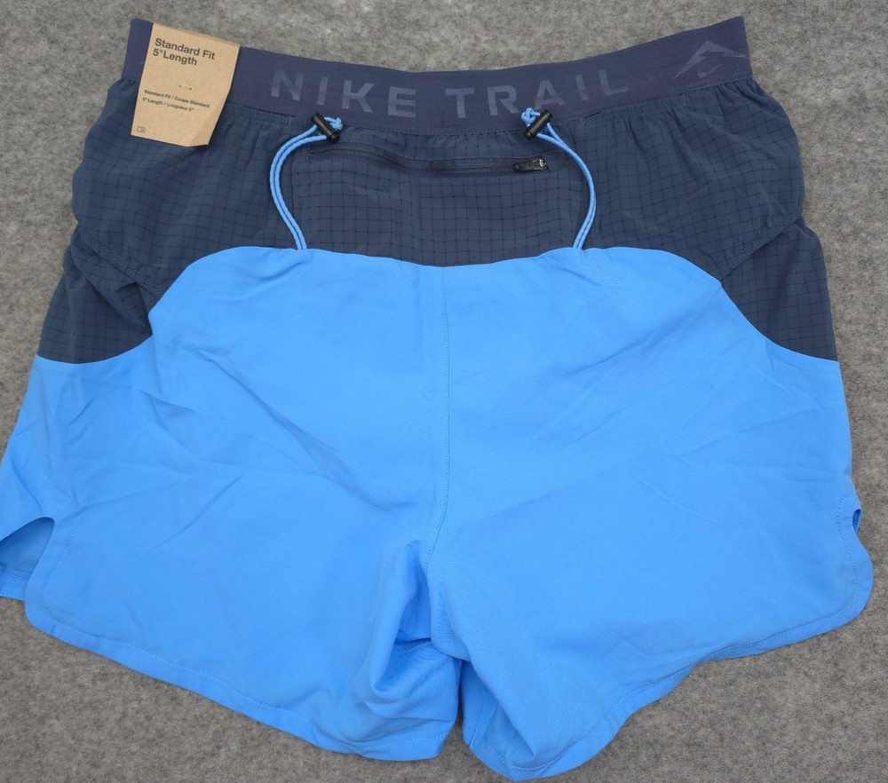 Size SMALL Nike Trail Dri-FIT ADV Brief-Lined 5” Running Shorts Men's HJ3572-412