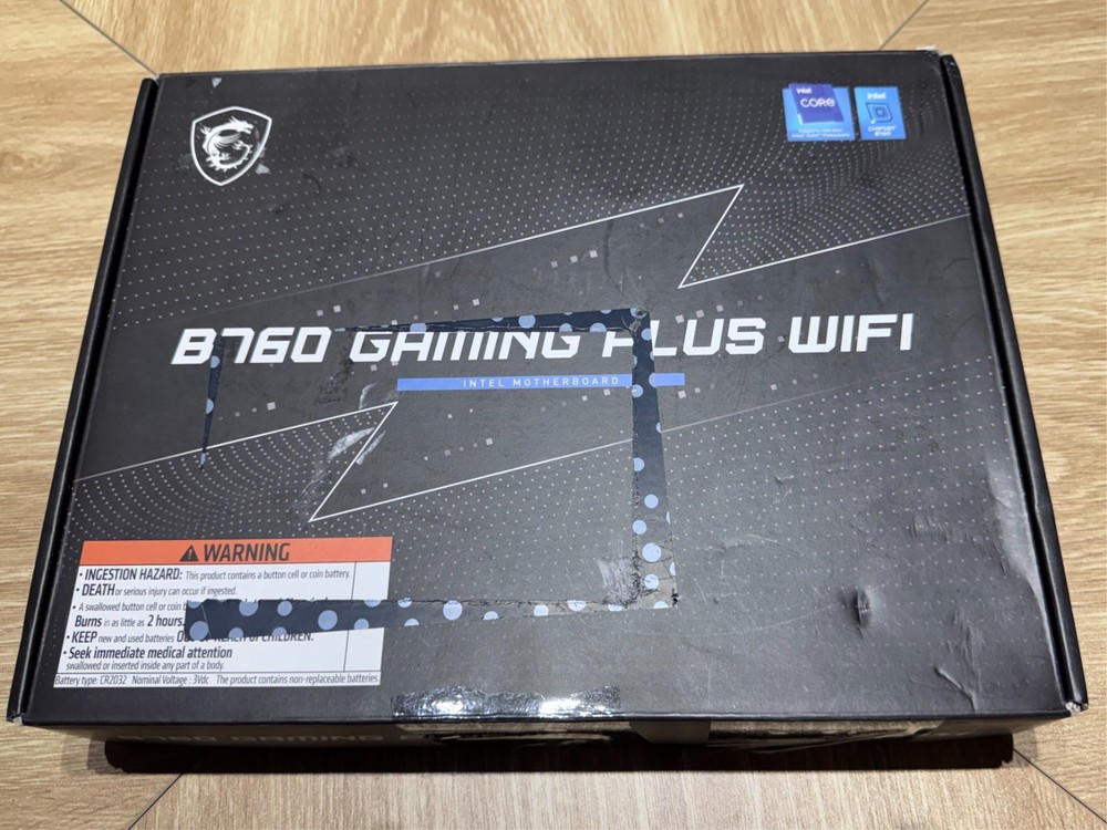 MSI B760 Gaming Plus WiFi Gaming Motherboard (Supports 12th/13th/14th Gen Intel