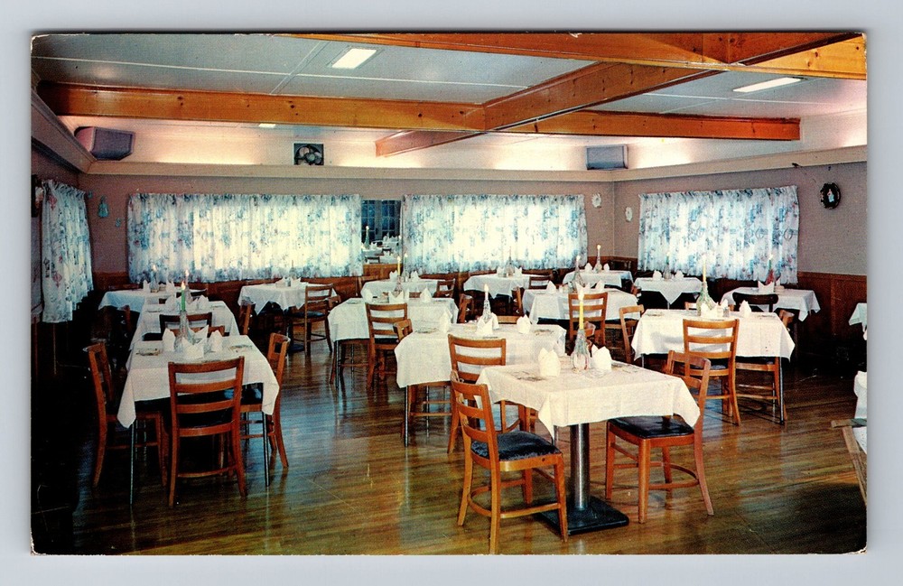 Fulton NY-New York O'Keefe's Inn Interior Vintage Postcard