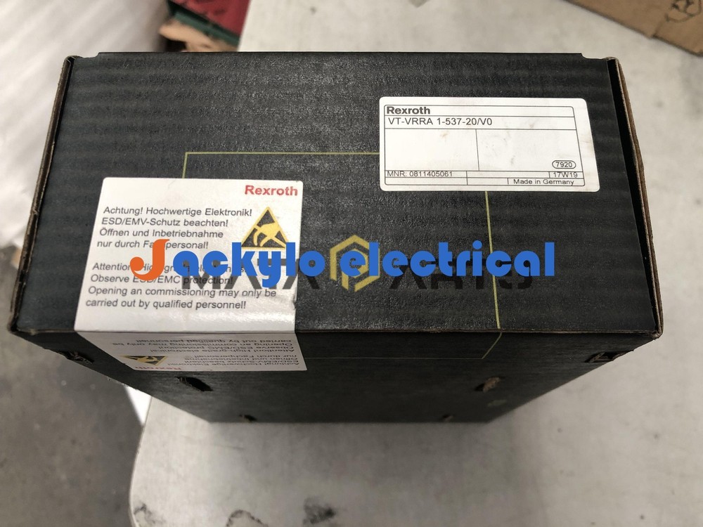 1PCS NEW VT-VRRA 1-537-20/V0 Rexroth Valve Amplifiers 0811405061