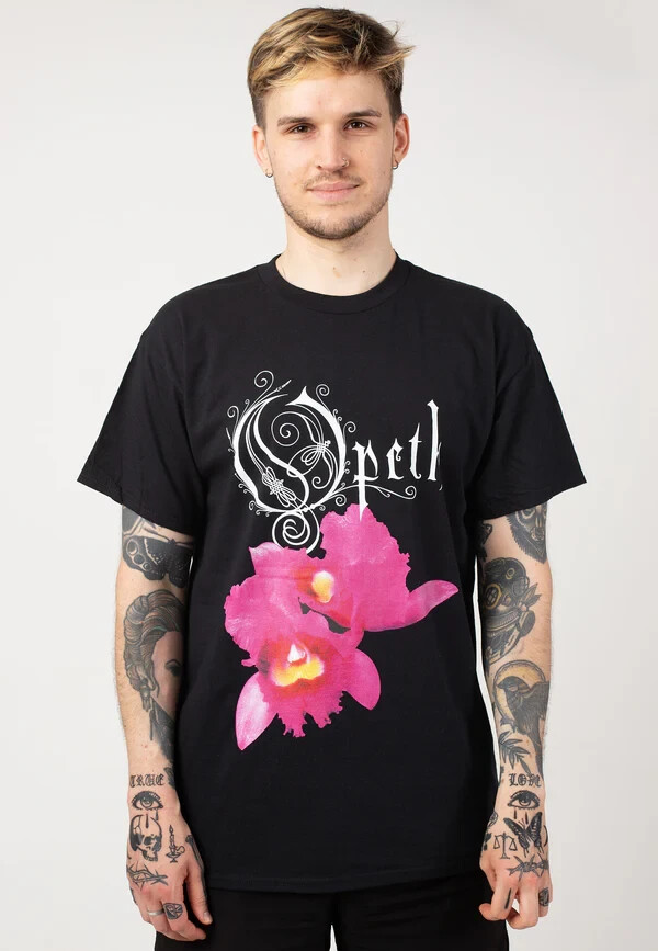 Opeth 'Orchid' Album T-Shirt, Short Sleeve Black Cotton T-shirt, Size S to 5XL