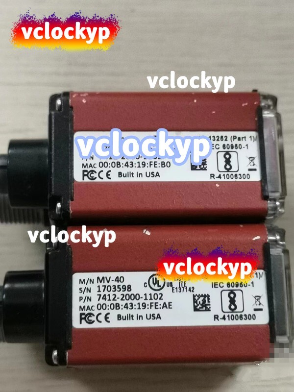 1pc used MV-40 Microscan 7412-2000-1102 90days warranty via DHL or FedEx