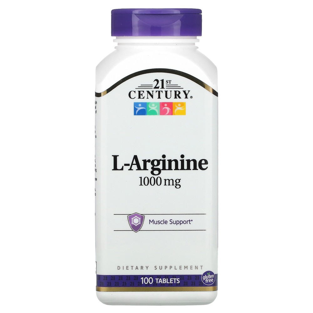 L-Arginine, 1,000 mg, 100 Tablets