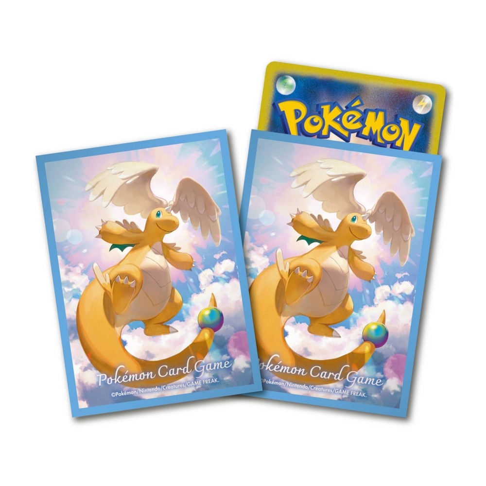 Pokemon Center Card Game Deck Shield Sleeves Mega Dragonite 64pcs NEW Japan