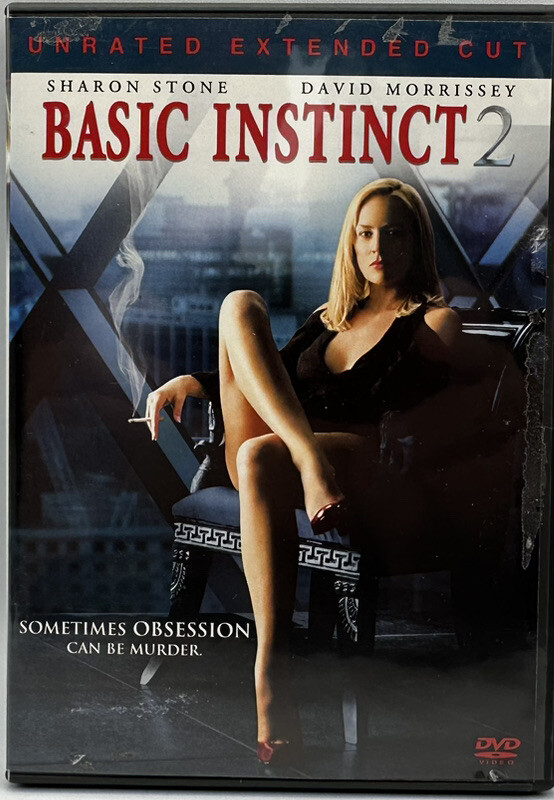 Basic Instinct 2 Unrated Extended Cut Sharon Stone & David Morrisssey 2006