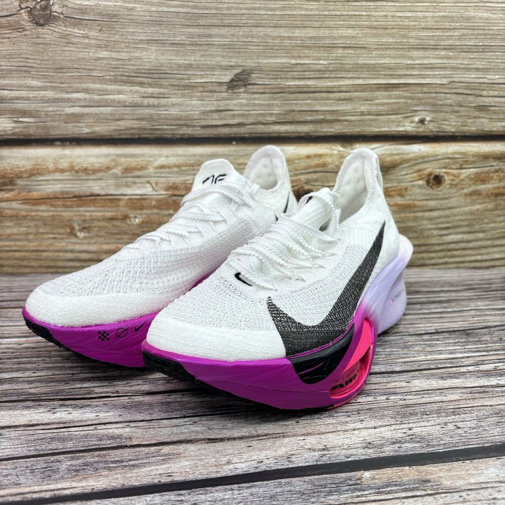 Womens Sz 8/Mens Sz 6.5 Nike Air Zoom Alphafly Next% 3 White Purple FD8315-100