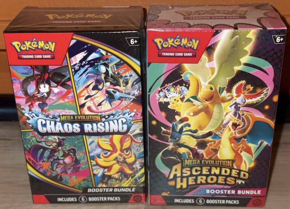 Pokémon TCG Ascended Heroes Chaos Rising Booster Bundles Lot Of 2 New Sealed!