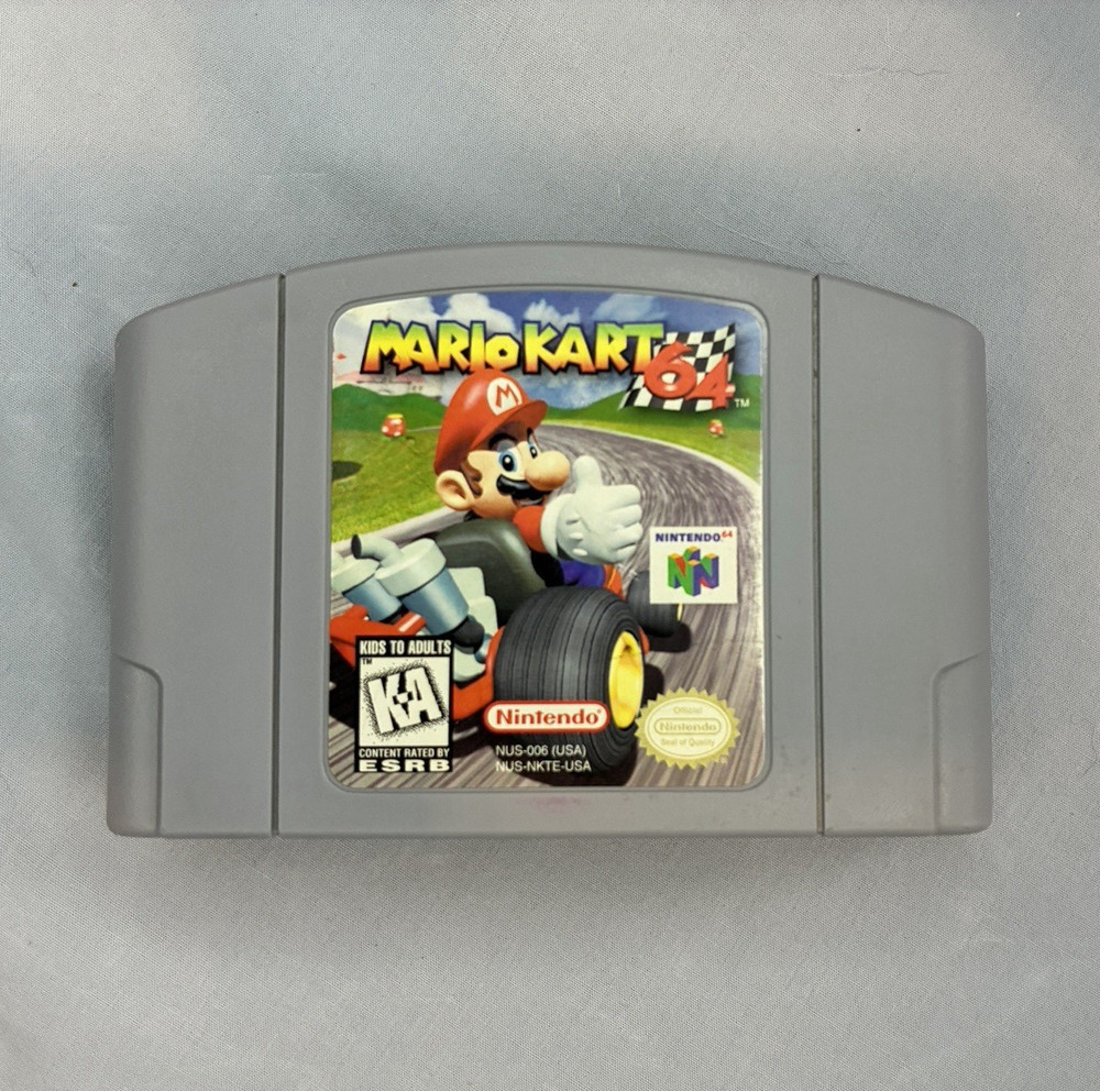 Nintendo Mario Kart 64 Nintendo 64 N64 Racing Game, KA, NTSC-U/C