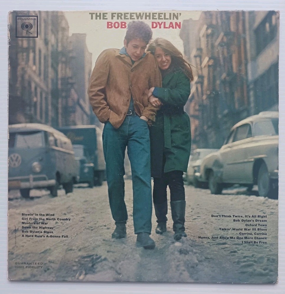 Bob Dylan The Freewheelin CL 1986 Vinyl Record Columbia 1963 Mono LP Tested