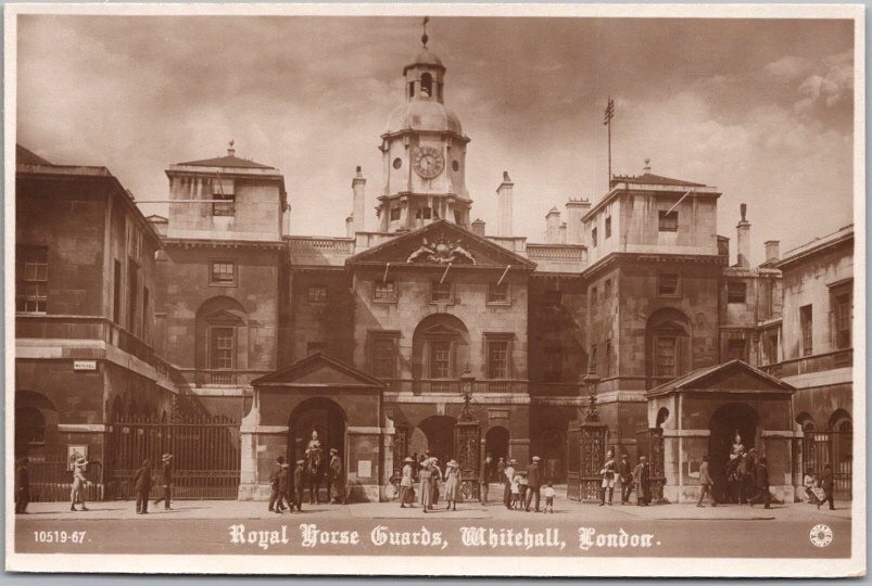 1910s LONDON, England RPPC Photo Postcard 