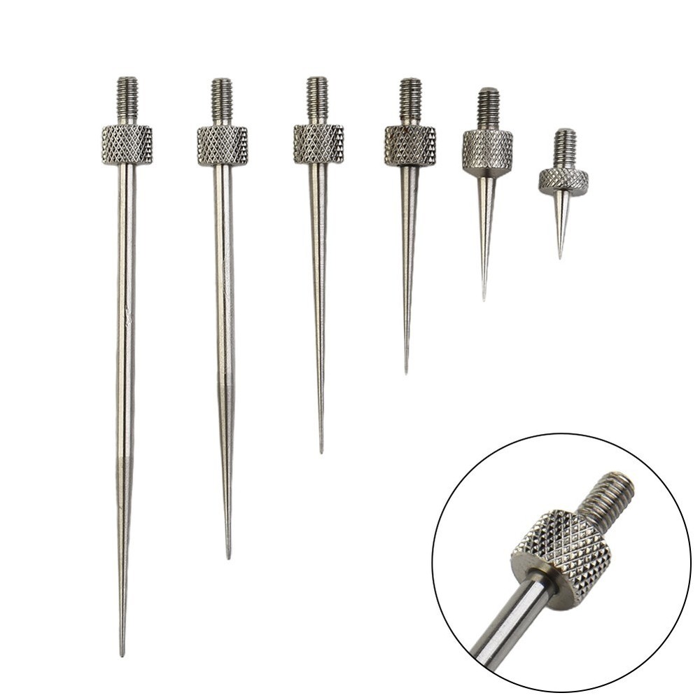 6pcs Test Indicator Stems for Precise Depth Measurement-image