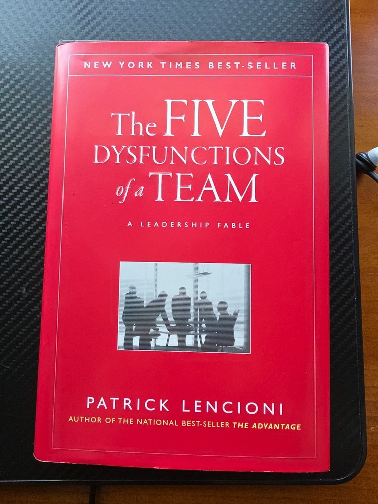 Five Dysfunctions of a Team : A Leadership Fable, 20th Anniversary Edition by...