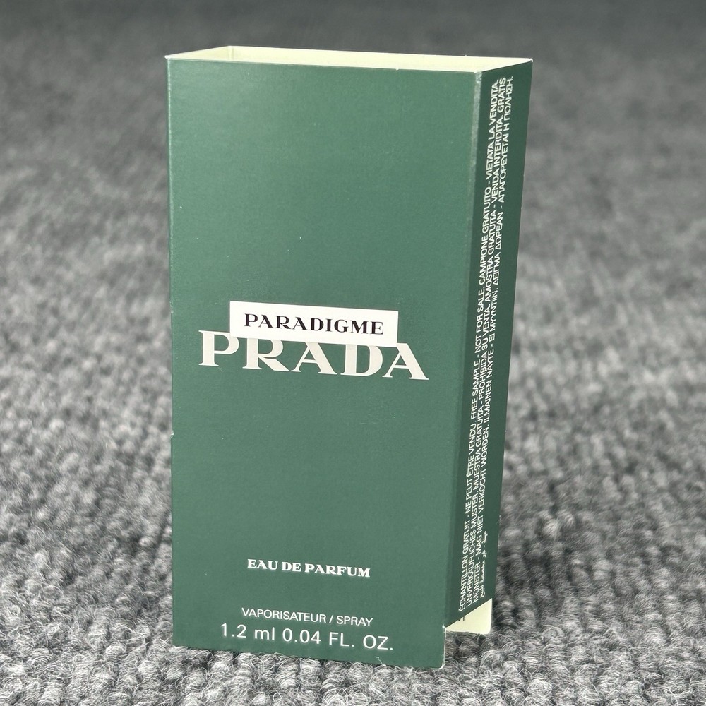 🔥 Prada Paradigme Eau de Parfum Travel Sample Spray .04oz/1.2ml *2025 Release*