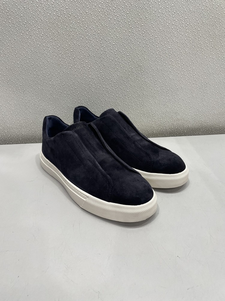 Vince Lakewood Suede Casual Sneaker Men's US 10M, Coastal Blue