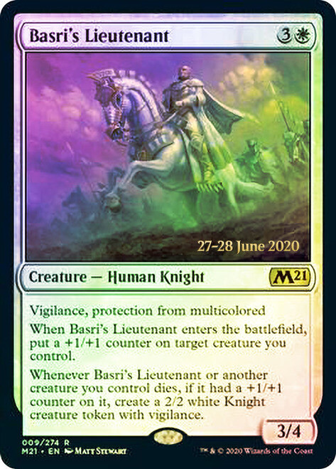 Pre-Release Promos - Basri's Lieutenant - Foil - Prerelease Promo