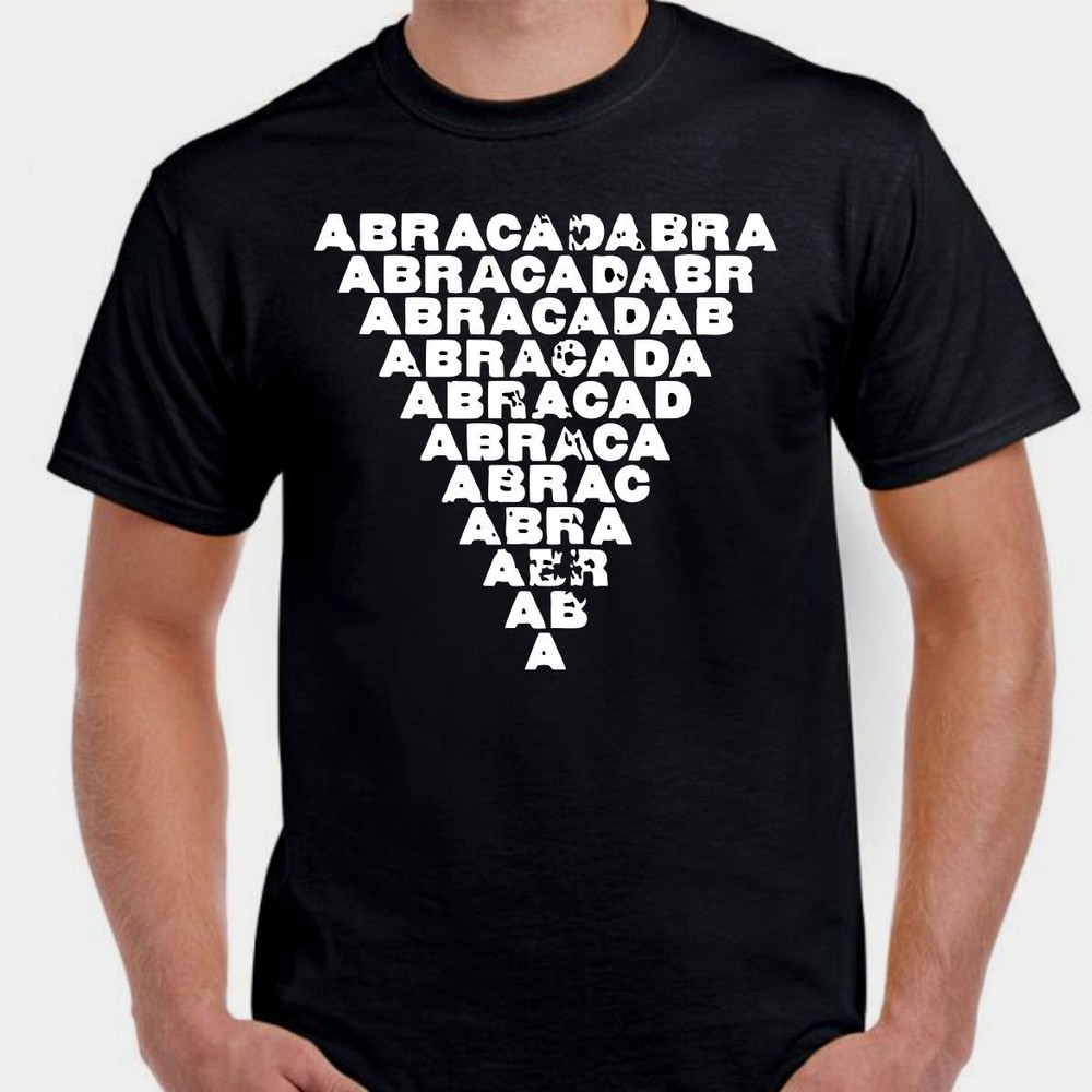 Magic Eye Chart Illusion T-Shirt for Magicians and Pranksters-image