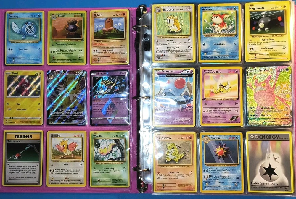 HUGE Pokemon Binder Collection 400 Cards Lot Old WOTC Vintage Modern 1st Edition