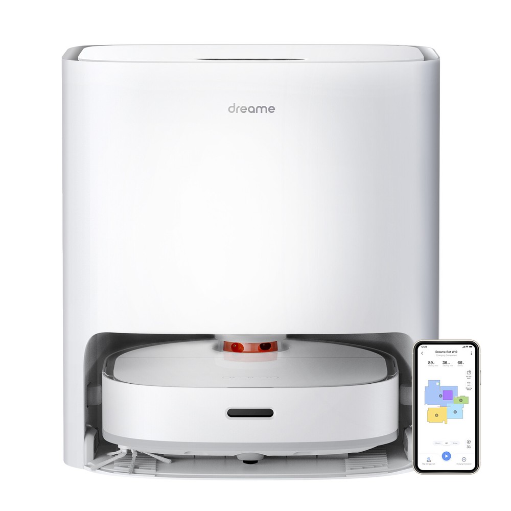 dreame W10 Robot Vacuum 4in1 4000Pa Strong Suction 210mins Certified Refurbished