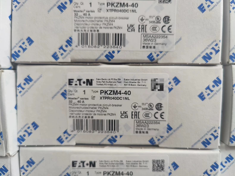 1PCS New Eaton Moeller PKZM4-40 Motor Circuit Breaker