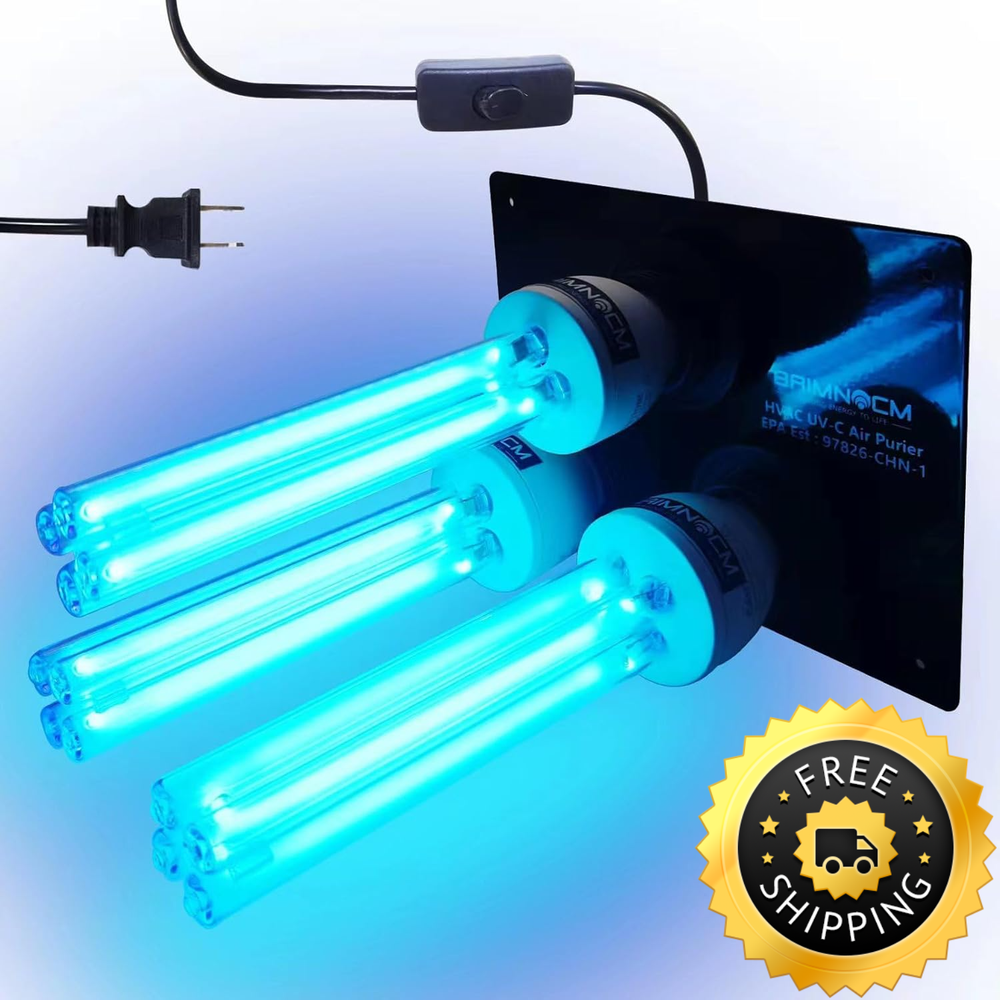 90W UV-C Purifying Lamp for Whole House HVAC Duct or Furnace Uv Light AC Filter-image
