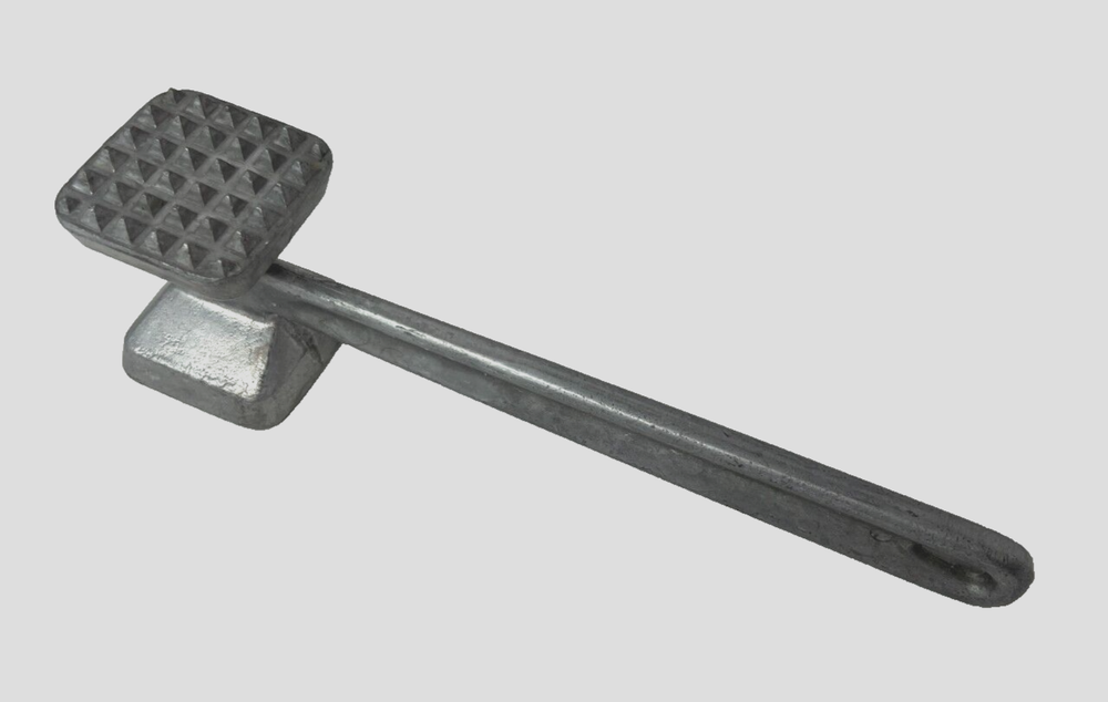 Vintage Aluminum Mallet/ Meat Tenderizer Hammer 2