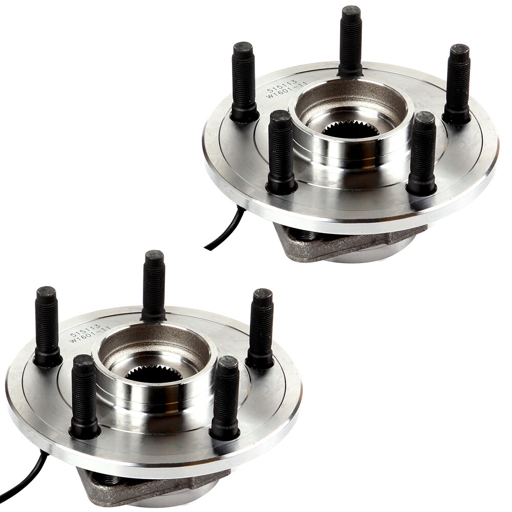 2PCS Wheel Hub Bearings W/ ABS Front For 2006 2007 2008 2009 Dodge Ram 1500 5Lug