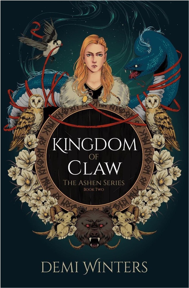 Kingdom of Claw: The Ashen Series; Book Two by Demi Winters Hardcover Book