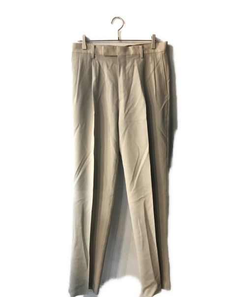 Wacko Maria Double Pleated Loose Fit Trousers in Size L