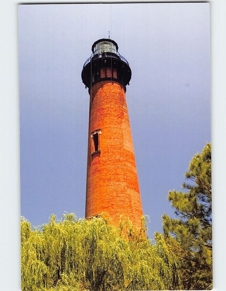 Postcard Currituck Beach Lighthouse North Carolina USA