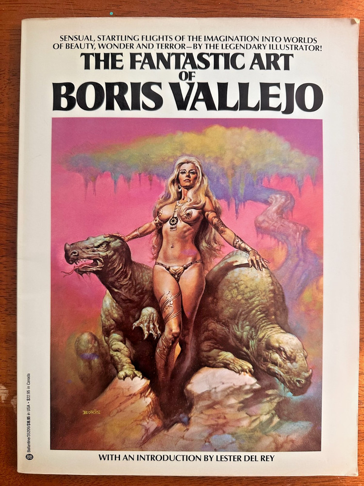 The FANTASTIC ART OF BORIS VALLEJO First Edition 1978 Fantasy Painting