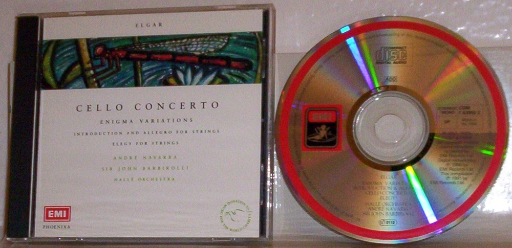 Elgar; Barbirolli; Navarra; Halle , Con Vc/Elegy for Strs/&, audioCD