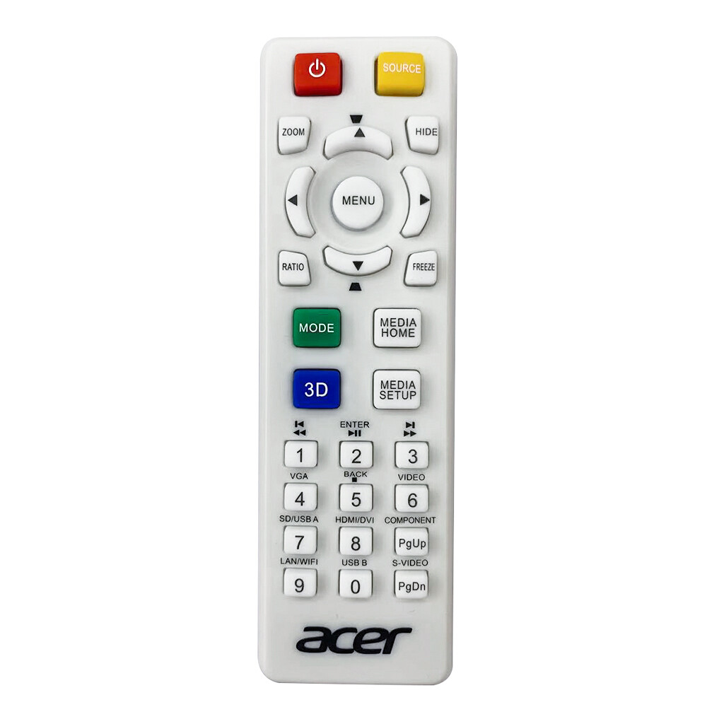 Acer Projector Remote Control Compatible with V32S D602 X125H X115 X115H EV-S62 V31S