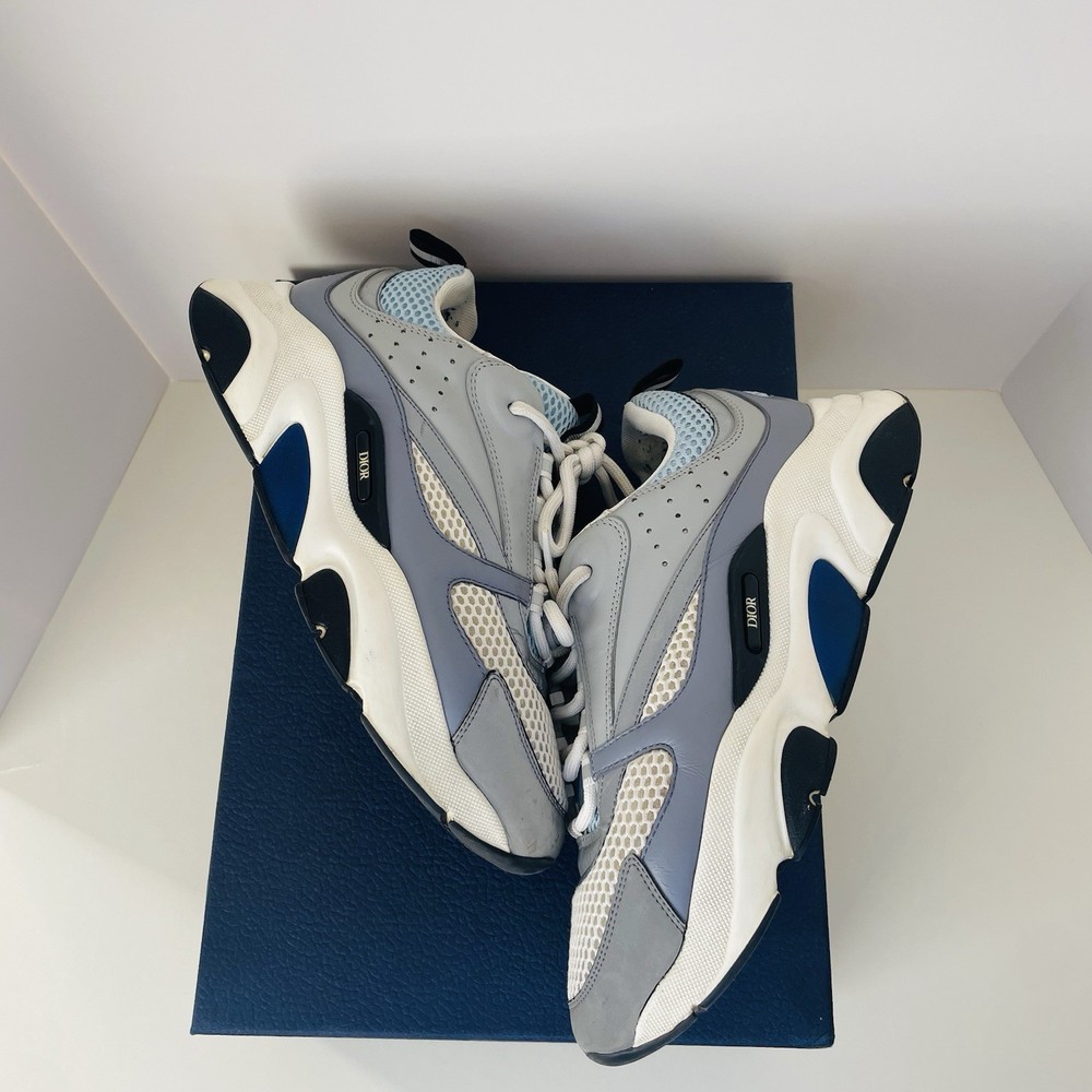 2021 Dior B22 White Blue with Box Men’s Size 40/7 US