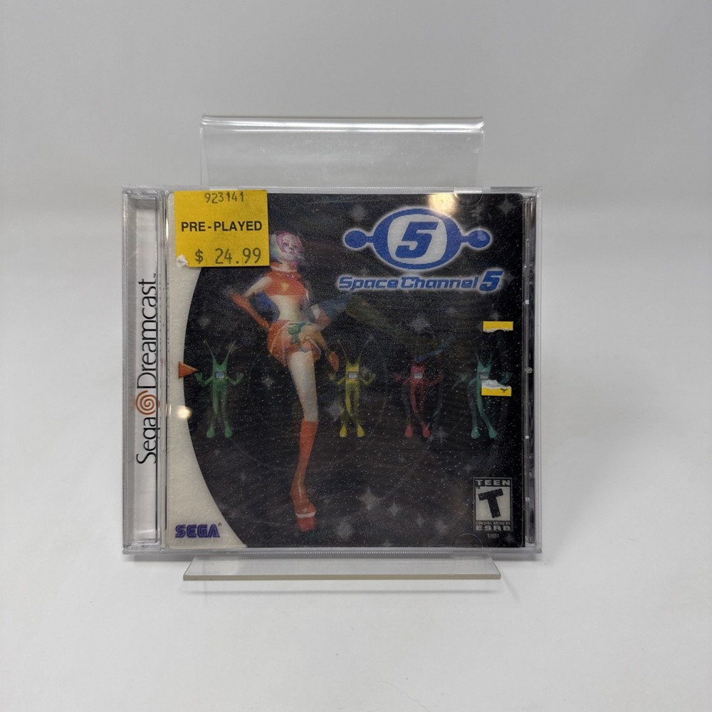 Space Channel 5 - Sega Dreamcast - CIB w/Lenticular Cover, Tested!