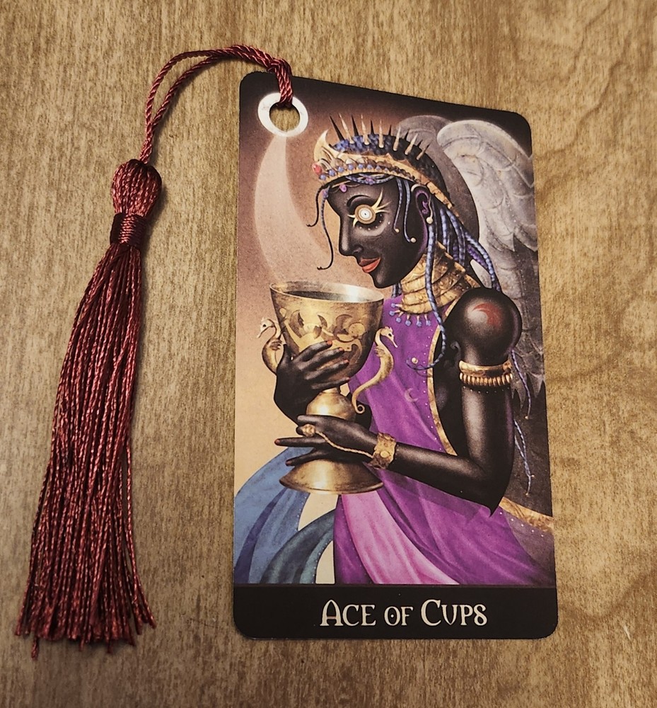 Ace of Cups Deviant Tarot Bookmark Oracle Card Deck Gift Purified Charged-image