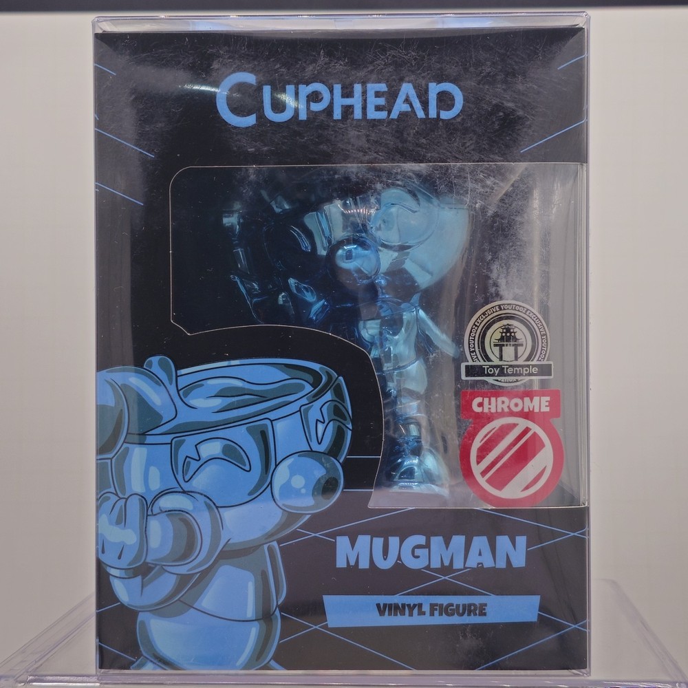 NYCC 2025 Exclusive Youtooz Mugman Cuphead Chrome Vinyl Figure LE 500 - IN HAND