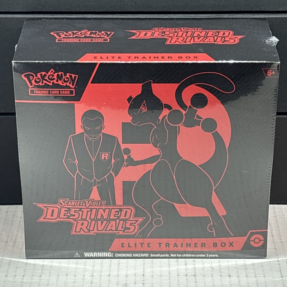 Pokémon TCG Scarlet Violet Destined Rivals Elite Trainer Box ETB Factory Sealed