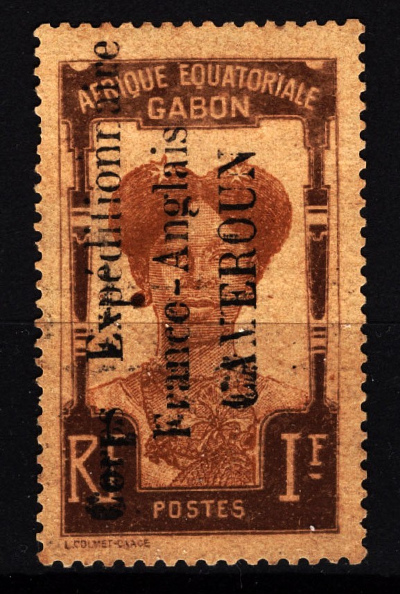 CAMEROUN CAMEROON 1915 FRENCH EXPEDIT. CORPS.   Gabon Congo  mint  (276)