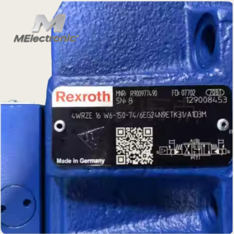 NEW 1Pc REXROTH R900977490 4WRZE16W6-150-7X/6EG24N9ETK31/A1D3M Proportionalvalve