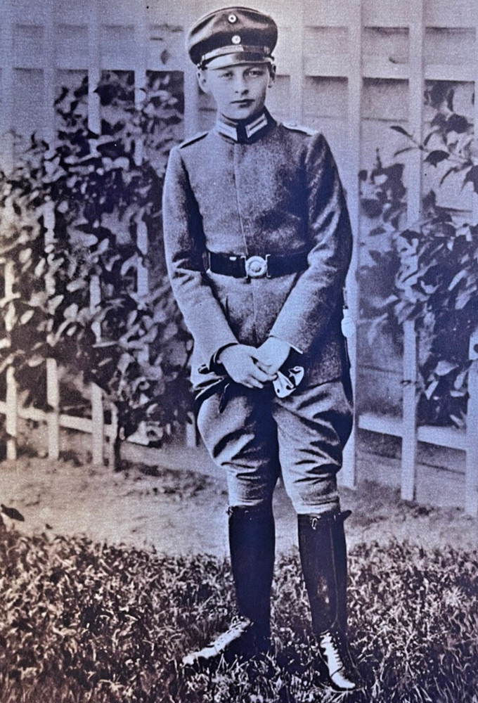 1919 Vintage Magazine Illustration Prince Wilhelm Friedrich of Germany