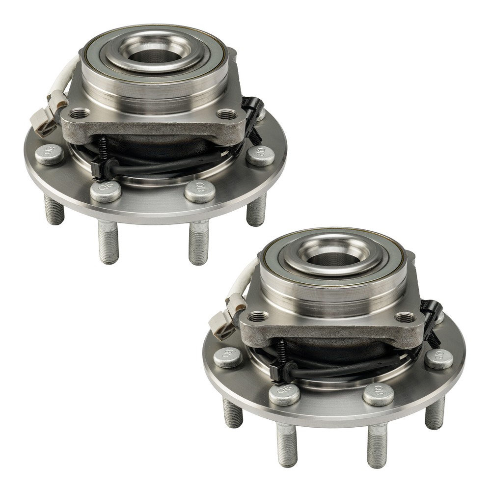 2x Front Wheel Hub Bearing Assembly for Chevrolet Silverado 3500 Sierra 4WD