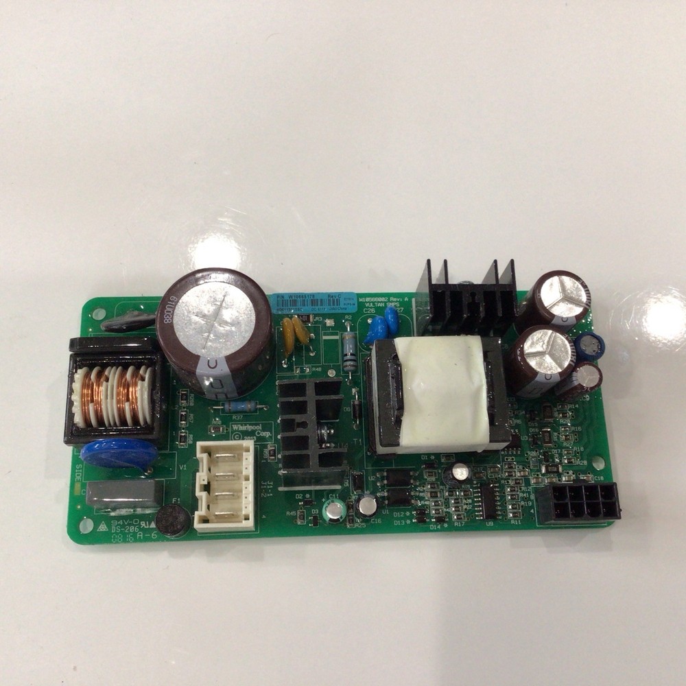 Whirlpool Refrigerator Power Control Board P# W10665178 (0159)