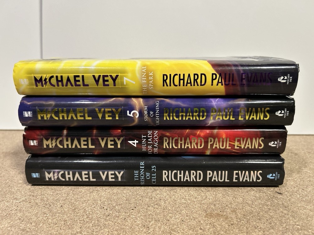 Lot of 4 Michael Vey Series Hardcover Richard Paul Evans
