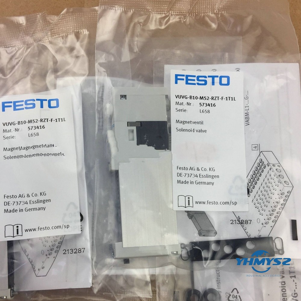 FESTO VUVG-B10-M52-RZT-F-1T1L 573416 1PC New Solenoid Valve Free Shipping #Y