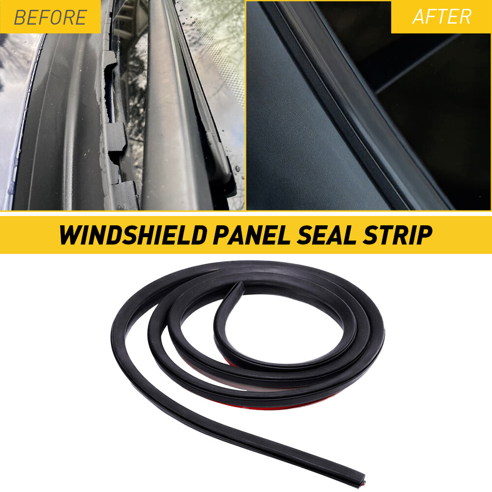 1.8M Car Windshield Rubber Seal Strip Trim Moulding Accessory