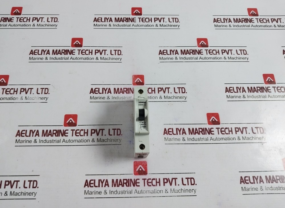 Lot of 2X SIEMENS 5SX41 1 Pole  Miniature Circuit Breaker
