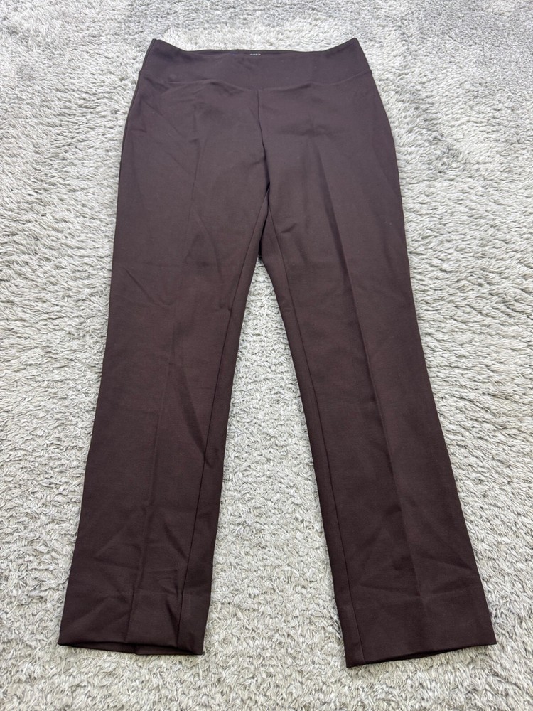 Insight Pants Women 4 Chocolate Brown Stretch High Rise Pull On Leggings